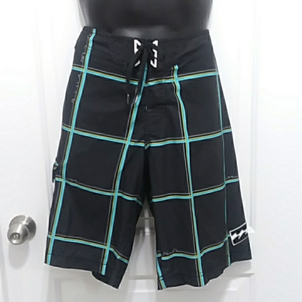 Billabong Plaid Swim Shorts